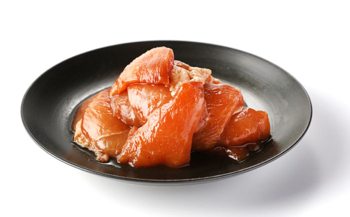 【スピード配送】光秀公御用達焼きとり肉 恵那どり（しょうゆ味）250ｇ×4袋 / 恵那鶏 からあげ 唐揚げ 焼き鳥 鶏肉 とり肉 国産 郷土料理 お惣菜 味付き おかず / 恵那市 / カネ周 [AUAY004]