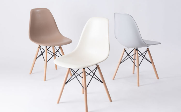 デザインチェア  ブラウン 1脚 / 椅子 チェア インテリア 家具 / 恵那市 / 東谷株式会社 明智流通センター [AUAD050]