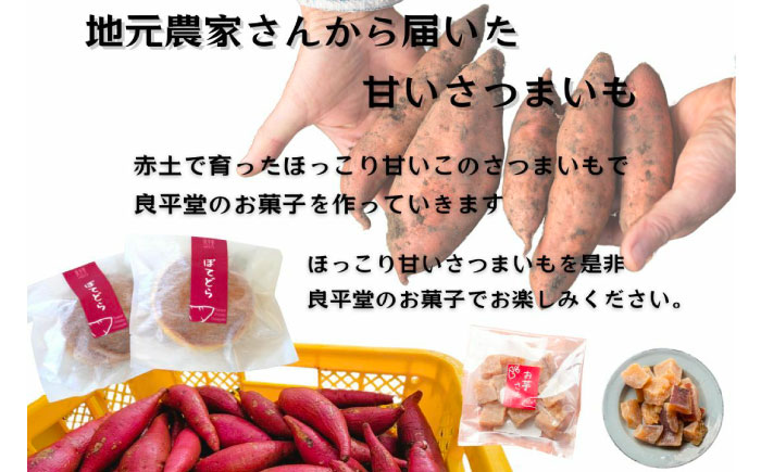 恵那の和ぽてと10個 / スイートポテト いも さつまいも サツマイモ シナモン 焼菓子 和菓子 / 恵那市 / 良平堂 [AUDB027]