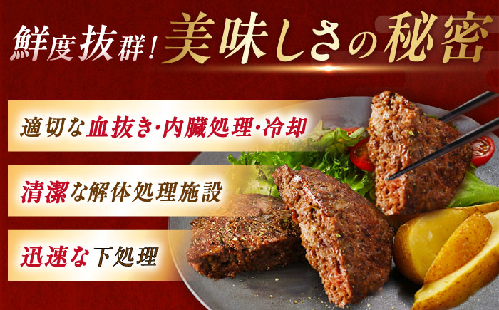 鹿肉ハンバーグ 150g×6袋 / 鹿肉 鹿 ジビエ ハンバーグ レトルト / 恵那市 / 弘法屋 [AUEA003]