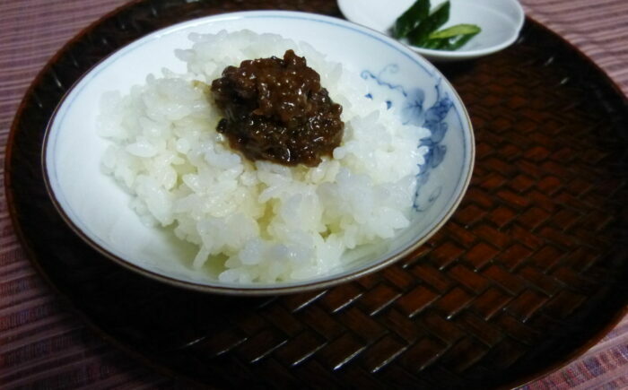 ふるさとの味 食べる味噌5個セット（あじめ味噌・しそ味噌）/ 味噌 みそ かける味噌 つける味噌 あじ味噌 ごはんのお供 / 恵那市 / 岩村山荘 [AUDO001]