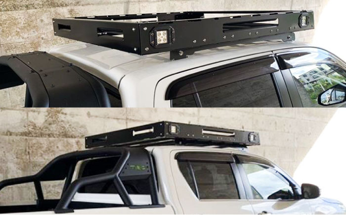 ROS FIELD トヨタ ハイラックス 125系専用 ルーフラック / 車 くるま カー用品 アウトドア レジャー / 恵那市 / ROYAL STAGE [AUEB007]