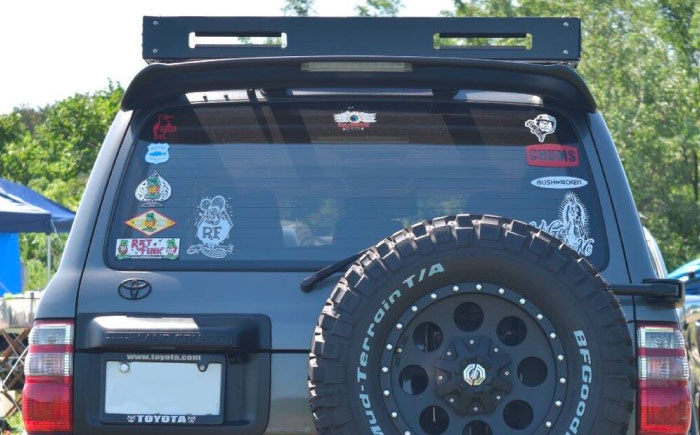 ROS FIELD トヨタ ランドクルーザー100専用 ルーフラック / 車 くるま カー用品 アウトドア レジャー / 恵那市 / ROYAL STAGE [AUEB011]