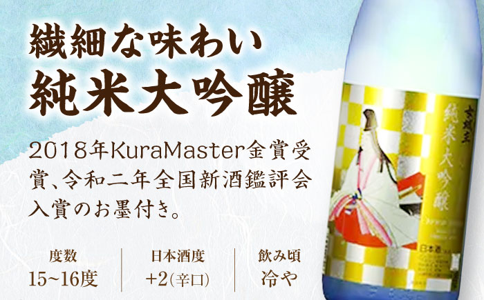女城主 純米大吟醸 1.8L　/ 日本酒 お酒 地酒 純米酒 大吟醸酒 / 恵那市 / 岩村醸造 [AUAK027]