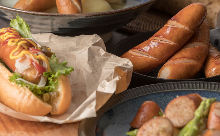 自然薯入フランク 5本入 / 自然薯 山芋 フランク / 恵那市 /水戸屋 [AUFZ005]