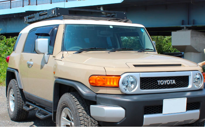 ROS FIELD トヨタ FJクルーザー専用 ルーフラック / 車 くるま カー用品 アウトドア レジャー / 恵那市 / ROYAL STAGE [AUEB009]
