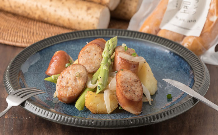 自然薯入フランク 5本入 / 自然薯 山芋 フランク / 恵那市 /水戸屋 [AUFZ005]