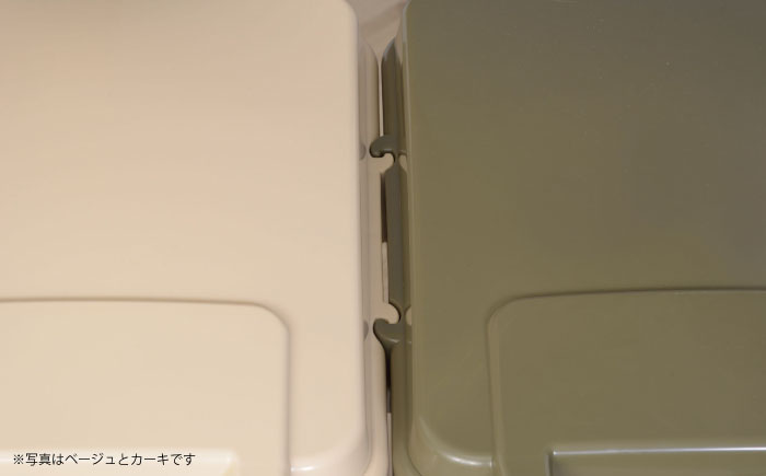 ごみ箱 連結 45L ネイビー 2個組/ ダストボックス ゴミ箱 ごみ箱 / 恵那市 / 東谷株式会社 明智流通センター [AUAD095]