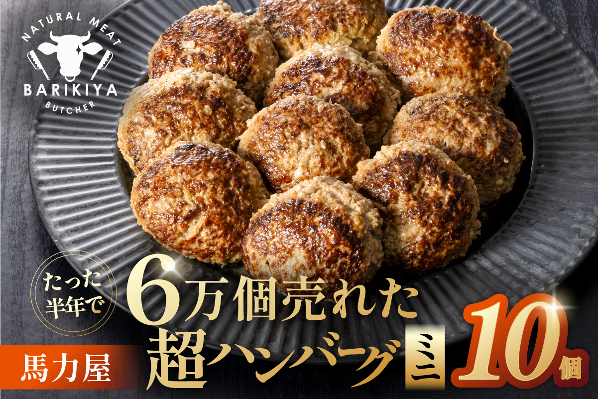 超ハンバーグミニ　10個 【0110-019】 牛肉 飛騨牛 黒毛和牛 A5ランク 焼くだけ 簡単 おかず お弁当 おつまみ