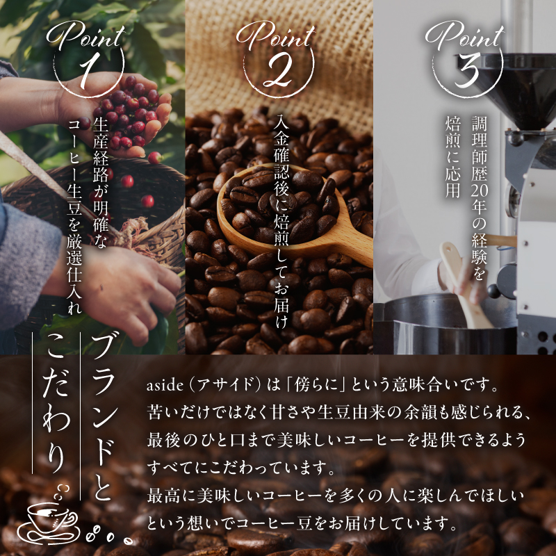 焙煎コーヒーセット(粉)　0103-002-2