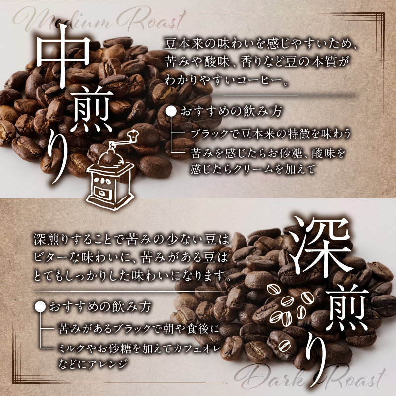 焙煎コーヒーセット(粉)　0103-002-2