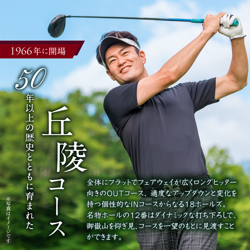 中部国際ゴルフクラブ利用券(6,000円分) 0037-002