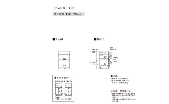 カウンターCPA-600K [No.817]