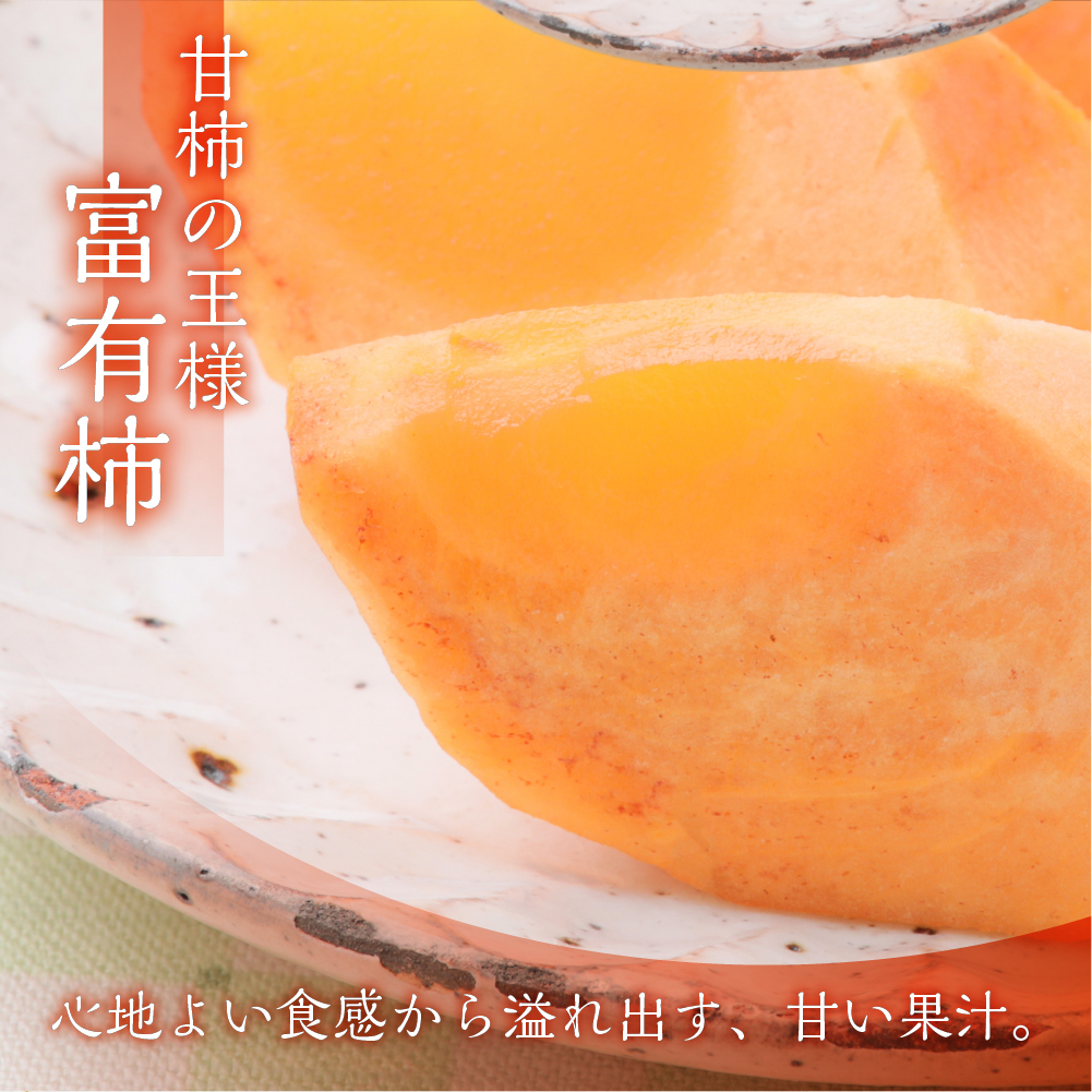 [先行予約／令和6年産]《柿の王様》加藤果樹園の富有柿 2Lサイズ 12個入り 11月上旬〜12月上旬発送予定 [0778][mt722]