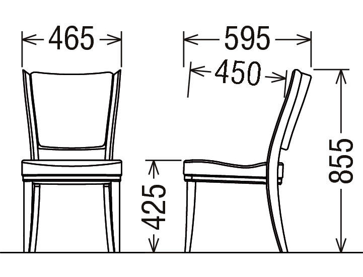 カリモク家具『ダイニングチェア』CT7355 [1260]