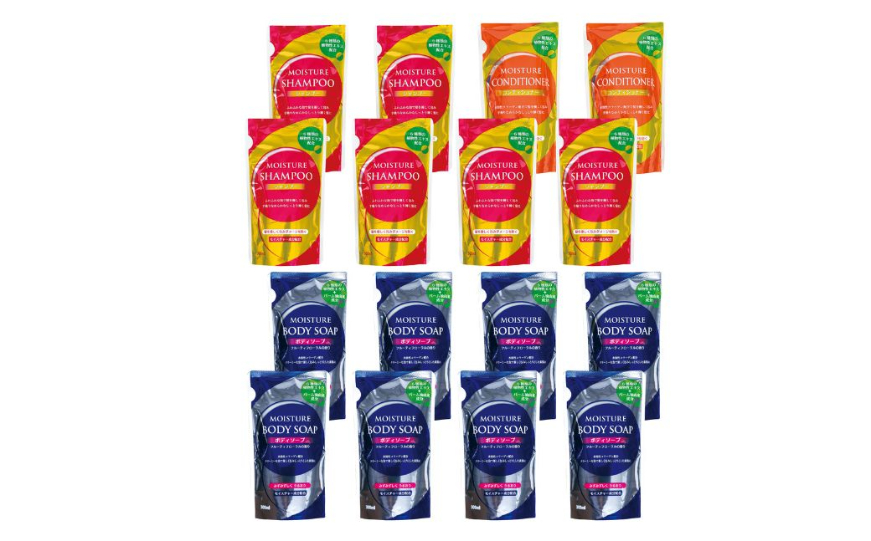 [生活応援]ヘルスケア１６個セット ボディーソープ ボディソープ  シャンプー コンディショナー リンス 石鹸 せっけん セット 日用品 消耗品 バス用品 ケア用品  岐阜県 本巣市