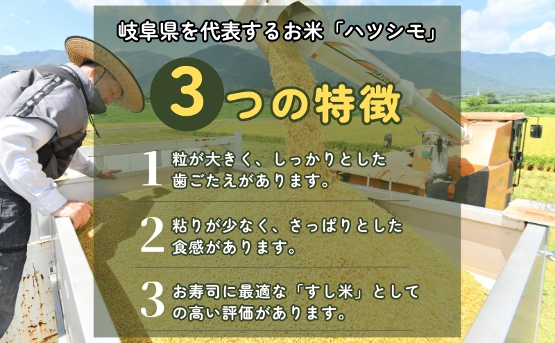 「 幻の米 」 ハツシモ 玄米 15kg