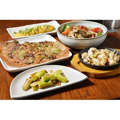 マルシゲ鉄板堂厳選ネギまみれセット(2名様分)お食事券【1130135】