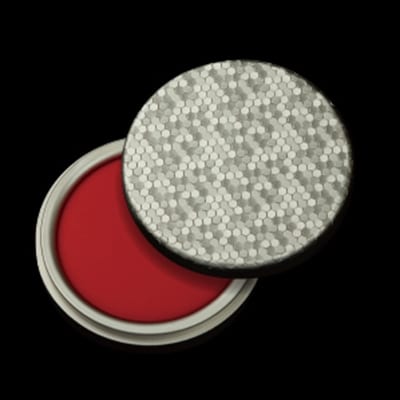 朱肉ケース　ハニカム　パール【1104140】