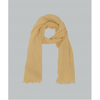 オーガニックコットン知多木綿ストール　マリーゴールドイエロー【1695146】