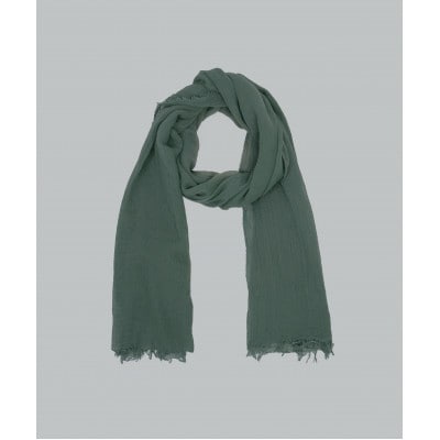 オーガニックコットン知多木綿ストール　ログウッドエンジュ深緑【1695137】