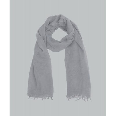 オーガニックコットン知多木綿ストール　ログウッドアカネマリーゴールドグレー【1695142】