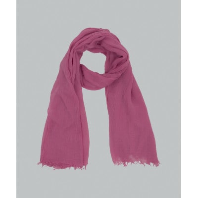 オーガニックコットン知多木綿ストール　コチニールピンク【1695157】