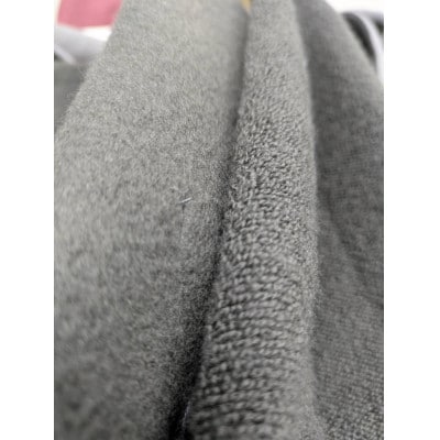 パイル羽織ジャケット(起毛加工あり)　ログウッドアカネマリーゴールドグレー【1695123】