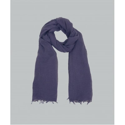 オーガニックコットン知多木綿ストール　コチニールパープル【1695135】