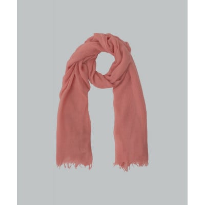 オーガニックコットン知多木綿ストール　コチニールエンジュオレンジ【1695152】