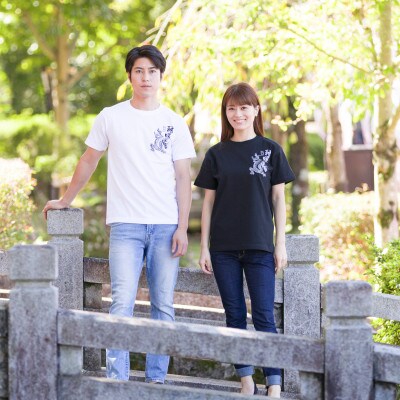 戦国武将Tシャツ 伊達政宗(ホワイト,Lサイズ)【1480791】