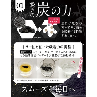 酵素サプリメント 炭酵素ファイバー KUROBIO コエンザイムQ10、サラシア 6袋(6ヶ月分)【1495261】