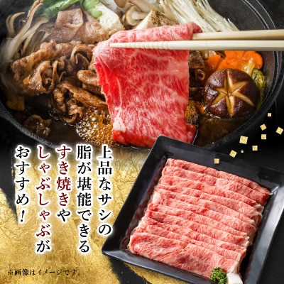 ◆数量・期間限定 年内発送◆【飛騨牛】ローススライス(すき焼き/しゃぶしゃぶ)500g【配送不可地域：離島】【1350759】