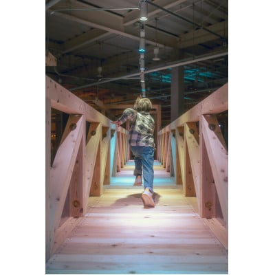 森のわくわくの庭　よぞら　入場券4名様分【1592683】