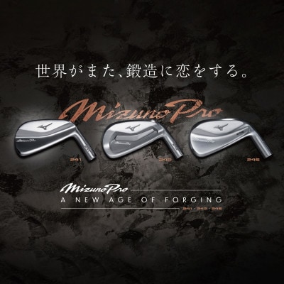 Mizuno Pro 245 アイアン 6本組(No.5〜9、PW)/5KJWS33306S2【1469946】