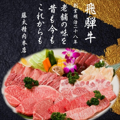 【飛騨牛】肉厚ロースと霜降りカルビの詰め合わせ 合計800g【配送不可地域：離島】【1046752】