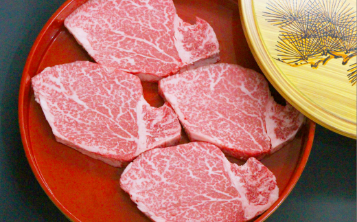 【飛騨牛】シャトーブリアン 4枚入り 計約600g (150g×4枚)  岐阜県産 黒毛和牛 ヒレ【配送不可地域：離島】【1344044】