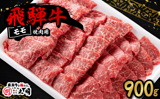 飛騨牛　モモ(赤身)　焼き肉用　900g【配送不可地域：離島・北海道・沖縄県】【1043508】