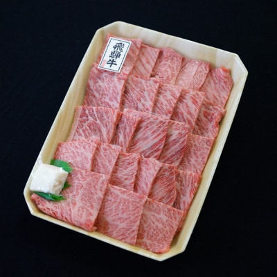 飛騨牛ロースまたは肩ロース600g (焼肉・BBQ用)【配送不可地域：離島】【1042664】