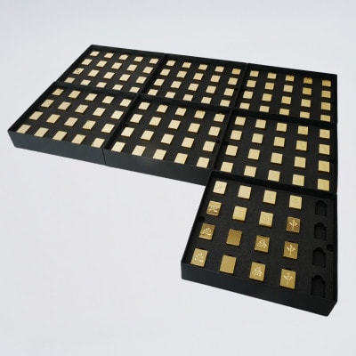 【24金が光る】金の牌 136個フルセット【1649094】