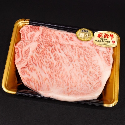 【最飛び雌牛】飛騨牛A5等級サーロインステーキ　250g×2枚【配送不可地域：離島】【1520149】