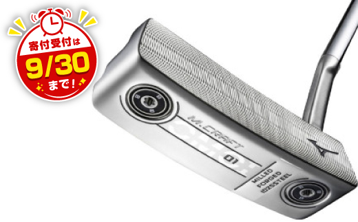 ゴルフ　パター　M.CRAFT OMOI No.01(ダブルニッケル仕上げ)【1373750】