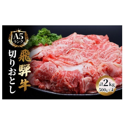 飛騨牛切り落とし計2kg【配送不可地域：離島】【1635763】