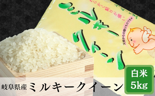 ≪令和6年産≫ 新米 岐阜ミルキークイーン5kg