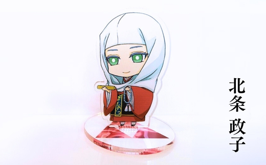 【アクリルスタンド】鎌倉殿の北条2人（政子　義時） 豆本おまけ付