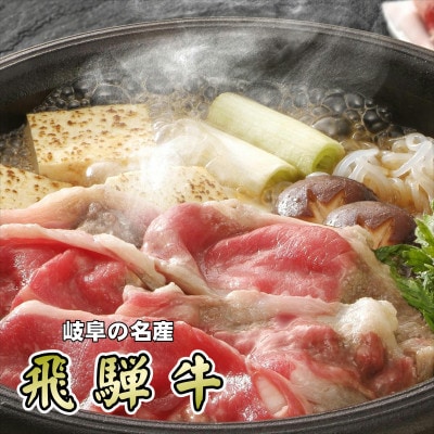 『A5等級』飛騨牛赤身肉スライス1kg　モモ又はカタ肉【配送不可地域：離島】【1432063】