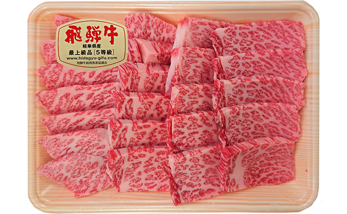 飛騨牛もも焼肉用400g（5等級・冷凍）