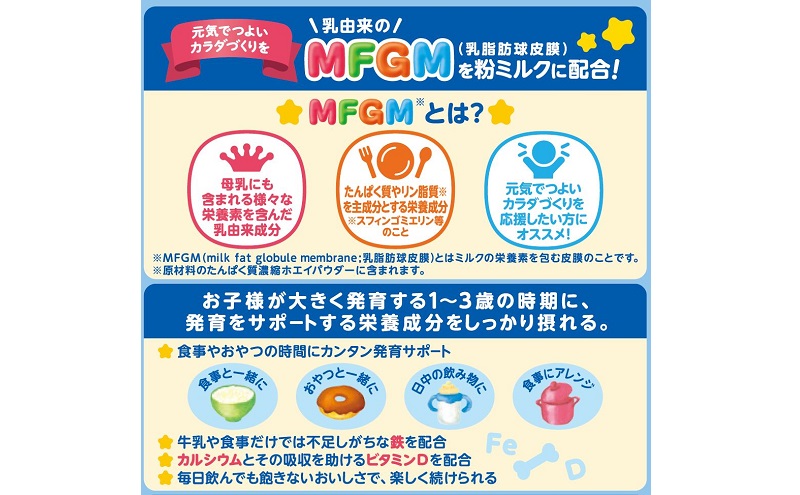 アイクレオ グローアップミルク スティックタイプ 10本×12箱 グリコ ミルク 粉ミルク スティック 育児用 幼児 幼児用 離乳食 幼児食 岐阜 安八町