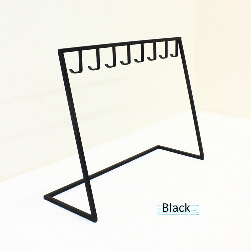 帽子収納ハンガー 黒 帽子収納スタンド 帽子スタンド 帽子ラック 帽子掛け キャップ キースタンド 帽子ディスプレイ 吊り下げ 帽子 8個 野球帽 ハンチング帽 省スペース 玄関 収納 押し入れ クローゼット スチール 鉄 無垢材 卓上