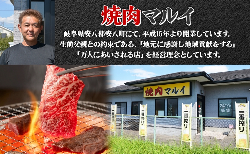 ＜贈答用＞飛騨牛 生 ハンバーグ 6個 約900g（約150g×6個）A4～A5等級使用 肉 牛 牛肉 お肉 国産 和牛 国産牛 BBQ 冷凍 ギフト お取り寄せ 送料無料 焼肉マルイ 岐阜県 安八町